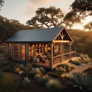 Custom tiny shed home
