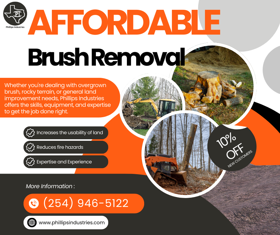 Affordable Texas Brush Removal - Get Started Today