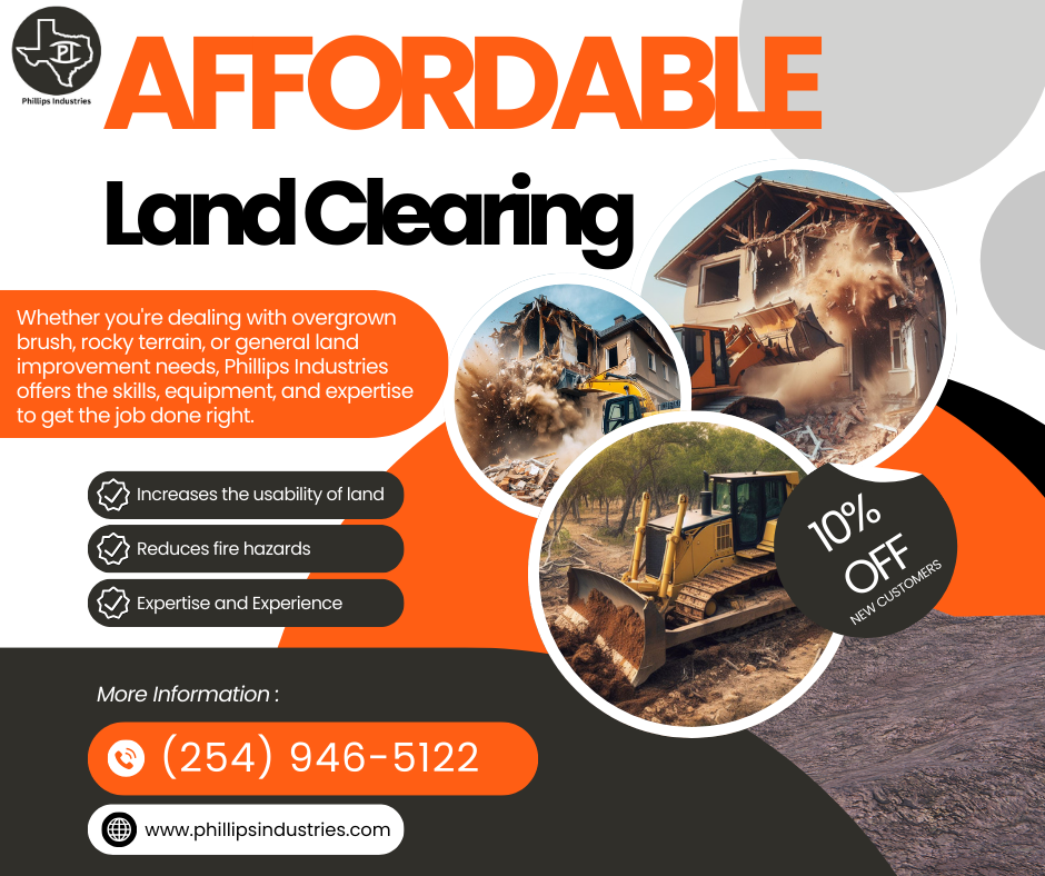 Affordable Texas Land Clearing - Get Started Today